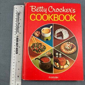 1977 Betty Crocker Cookbook Red Hardcover